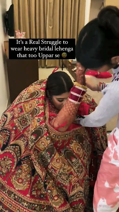 😂❤️ #shortsvideo #wedding #bridalmoments #weddingattire #viralwedding #love #bridesgoal