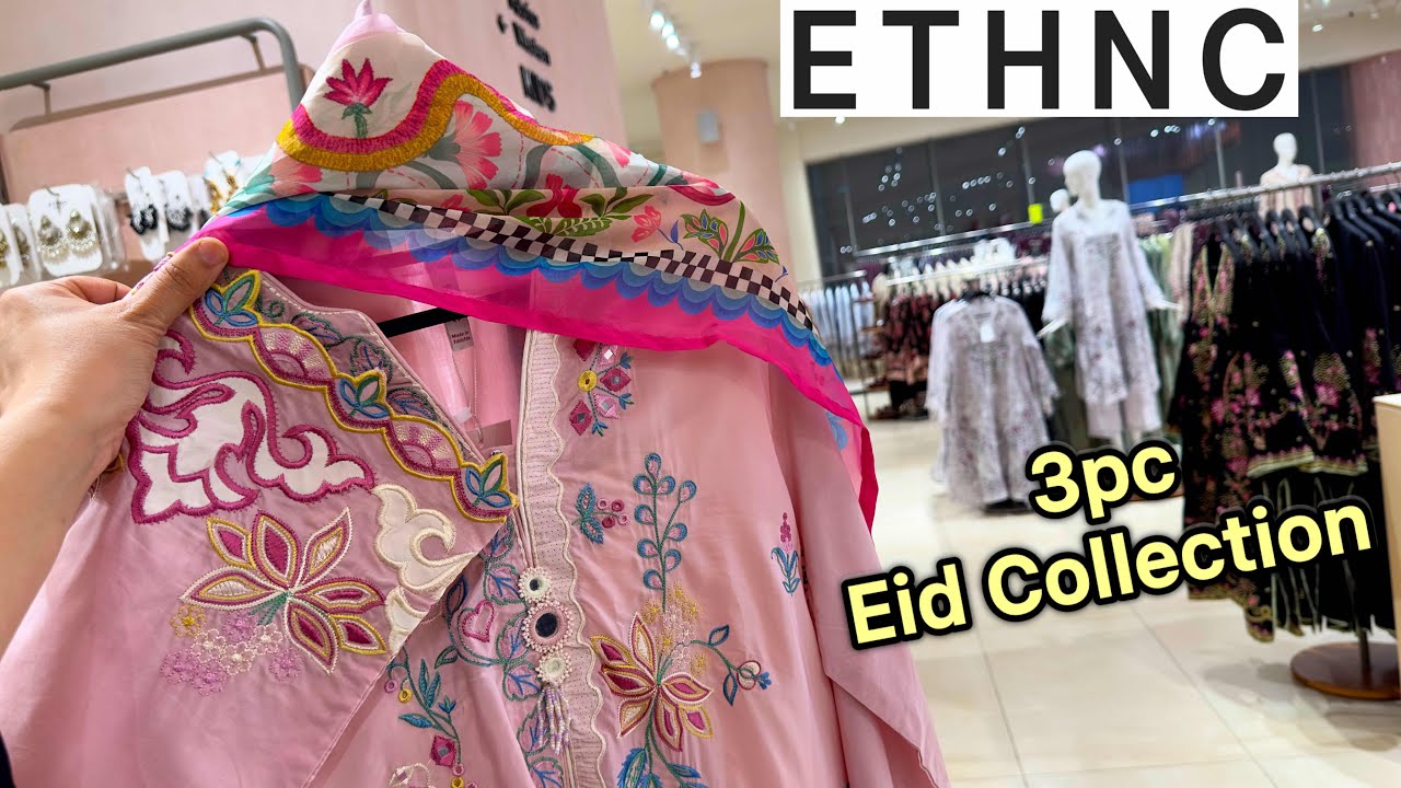 ETHNC ROZANA 3PC EID COLLECTION 2026🌸 Ethnc New Eid Collection 2026🌸