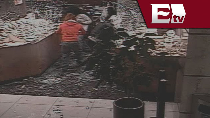 Revelan identidad de asaltantes a joyería de centro comercial / Titulares con Vianey Esquinca
