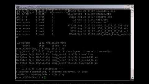 Backing up and Restoring ExtremeXOS Configuration Files.avi