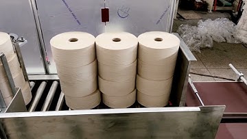 CIL-FT-600 Automatic maxi roll paper cutting machine and heating shrinking machine