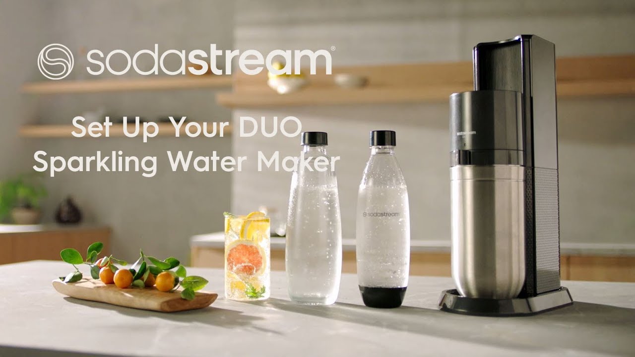 DUO How To - Set Up Your Sparkling Water Maker 