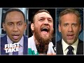 Stephen A. & Max react to Conor McGregor accepting bout vs. Dustin Poirier | First Take