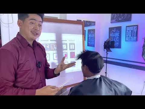 Video: Bagaimana cara membagi rambut ke tengah?