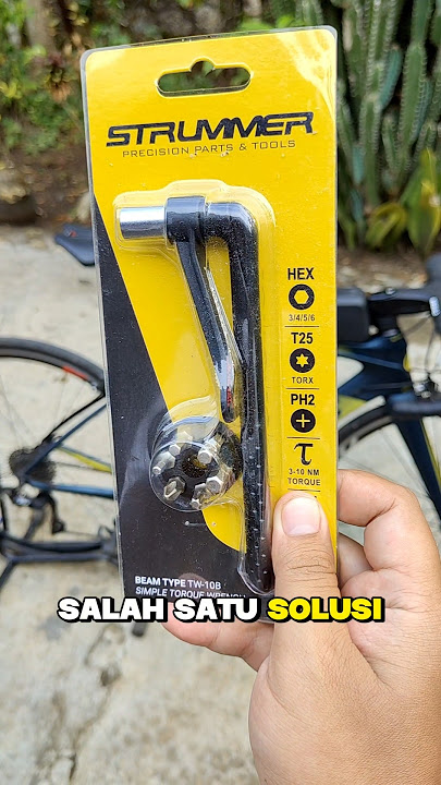 The most affordable and accurate torque wrench from STRUMMER TW-10B for carbon bikes