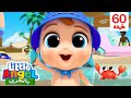 أغاني تعليمية للأطفال باللغة العربية | Little Angel Arabic | يوم على الشاطئ