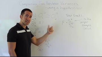 The F Test, Comparing Two Variances