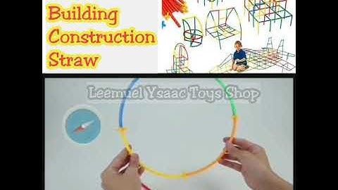 Occupational Therapy Toy Stem Building Construction Straw toys,follow me for more update☺️