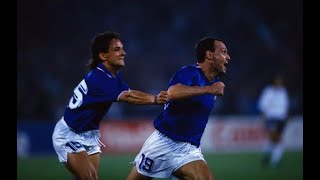 Baggio Schillaci ⚽️ La coppia d'oro di Italia 90