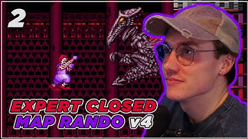 Expert Closed Map Randomizer v4 | Super Metroid | FINALE