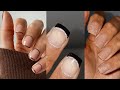TRYING A GEL POLISH KIT FROM AMAZON + EASY NAIL DESIGNS | new nail art using gel nail polish at home