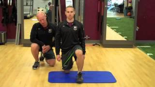 3 x 1 Half and Tall Kneeling Chop w Pattern Assistance w Band around Quads
