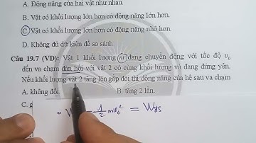 VẬT LÍ 10-GIẢI SÁCH BÀI TẬP - BÀI 19 CÁC LOẠI VA CHẠM -CHÂN TRỜI SÁNG TẠO