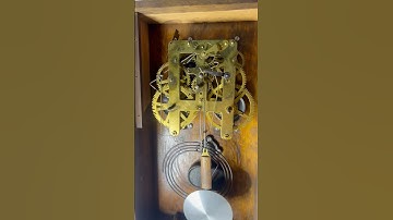 Mechanism of a 70-Year-Old Classic Mechanical Pendulum Clock