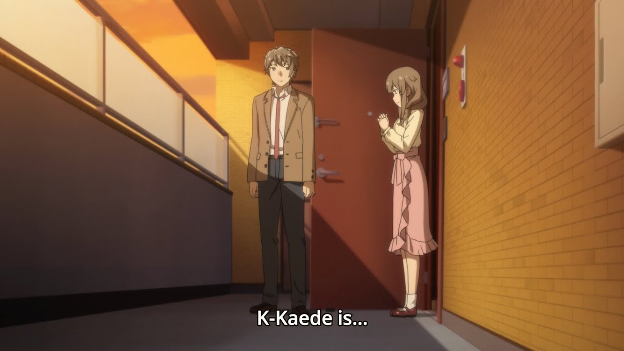 Sakuta Is Very Depressed About Kaede Youtube