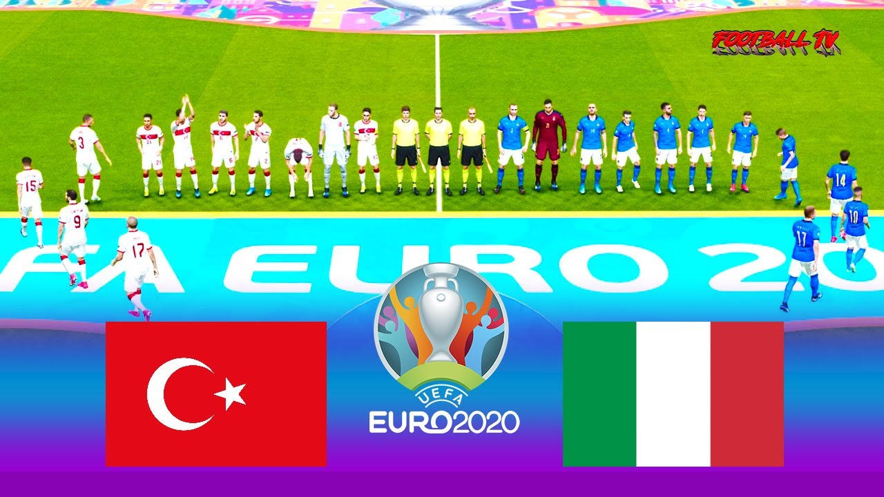 PES 2021 / Турция - Италия / Чемпионат Европы 2020