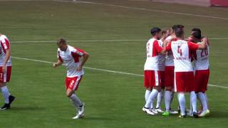 Hallescher FC - SC Paderborn 07 Elfmeter 3. Liga Benjamin Pintol  Marc Vucinovic