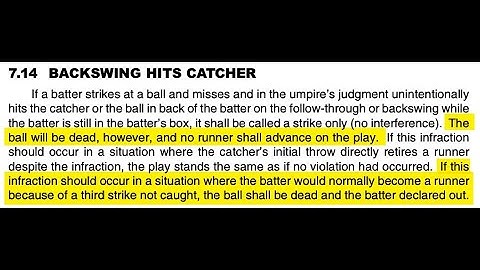 Backswing "Interference" & Ejection
