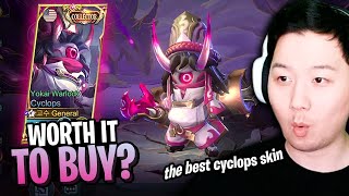 How much is New Cyclops skin? Worth it to buy?  | Mobile Legends Collector Skin Yokai Warlock