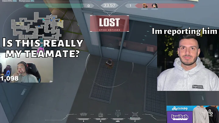 C9 Xeppaa & Tarik reacts to C9 Zellsis ' screaming ' in pro 10 mans