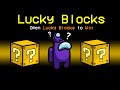 NEW Among Us LUCKY BLOCK ROLE?! (Mod)