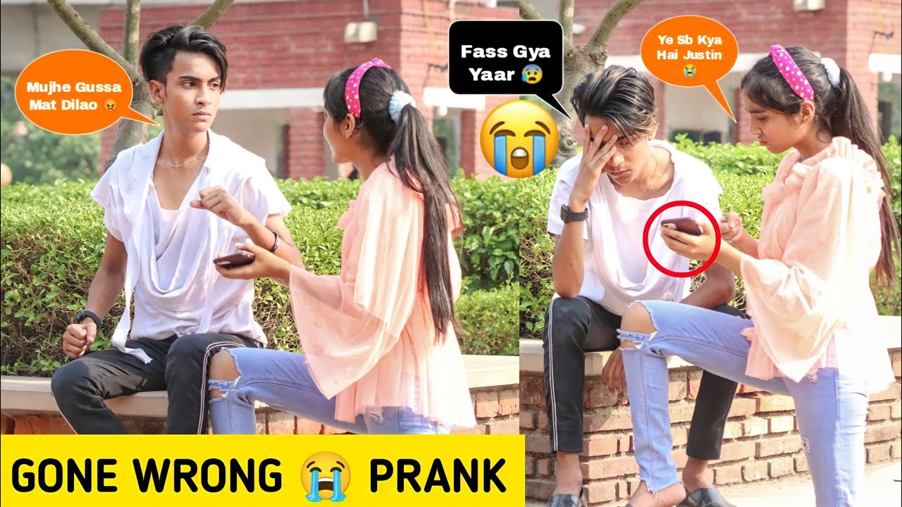 Prank On Girlfriend || Gone Extremely Wrong 😭 || Justin Romio - YouTube