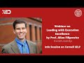 Webinar on Leading with Execution Excellence
