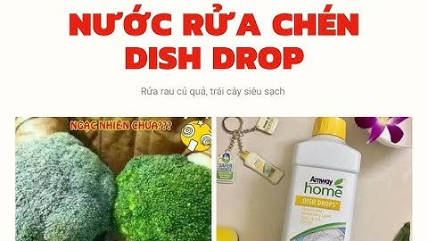 Minh hoạ Nước rửa chén Disp Drop ( SP Amway Home )