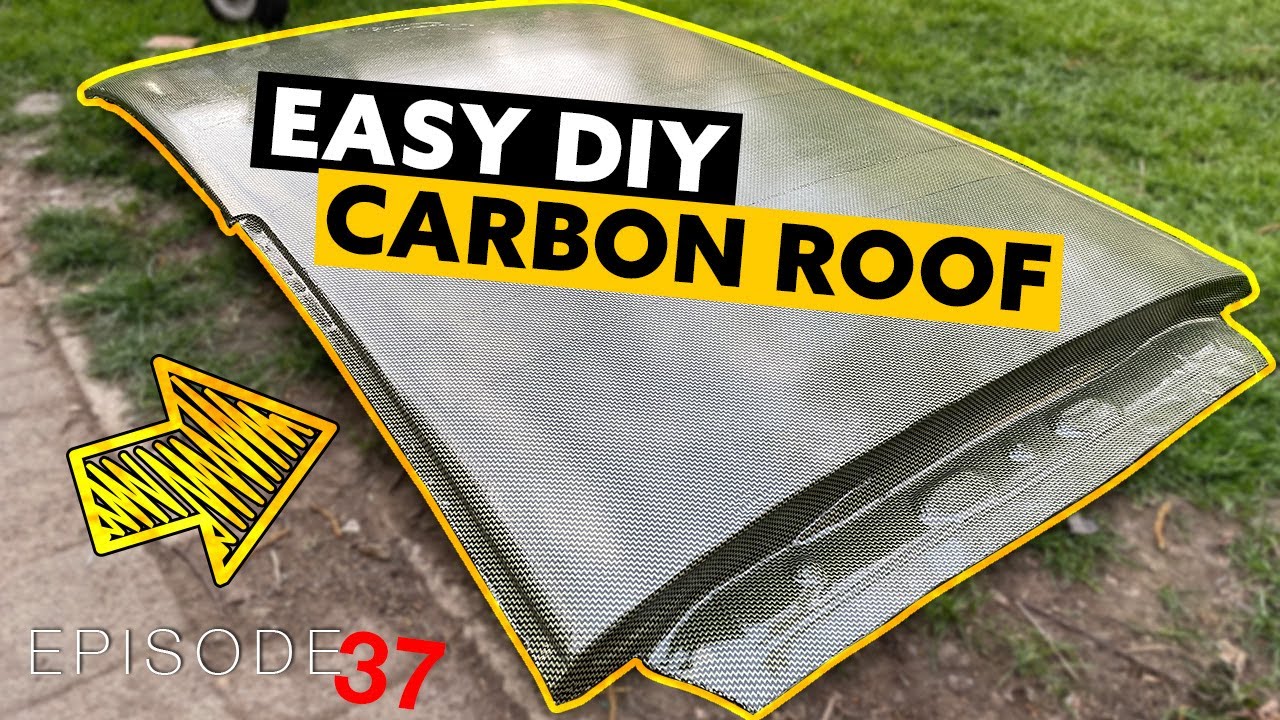 Крыша из углеродного волокна DIY Clio | Изготовление  | Создание самого быстрого Ep. 37