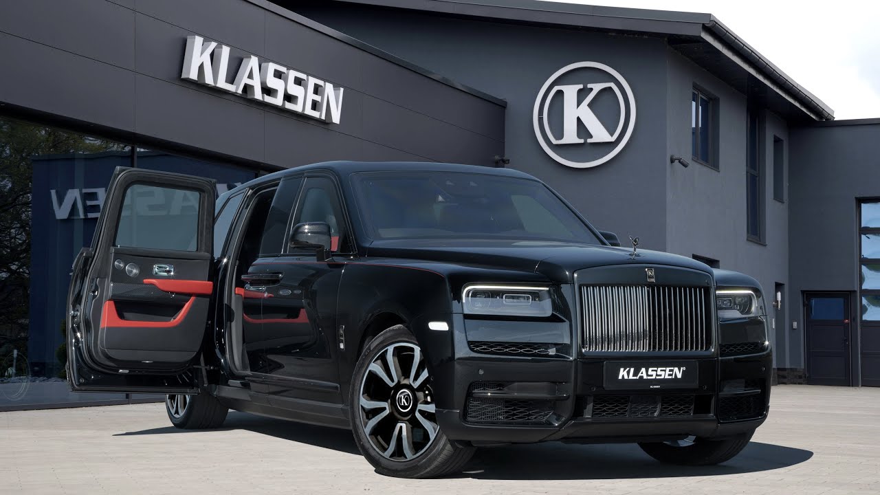ROLLS ROYCE CULLINAN ARMORED AND STRETCHED CARS +350MM by PAUL KLASSEN / The best VIP Cars designer