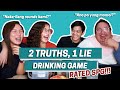 2 TRUTHS 1 LIE DRINKING GAME (SUPER SPG) | COLLAB WITH KIT RAMOS | LGBT COUPLES | #ROTIN