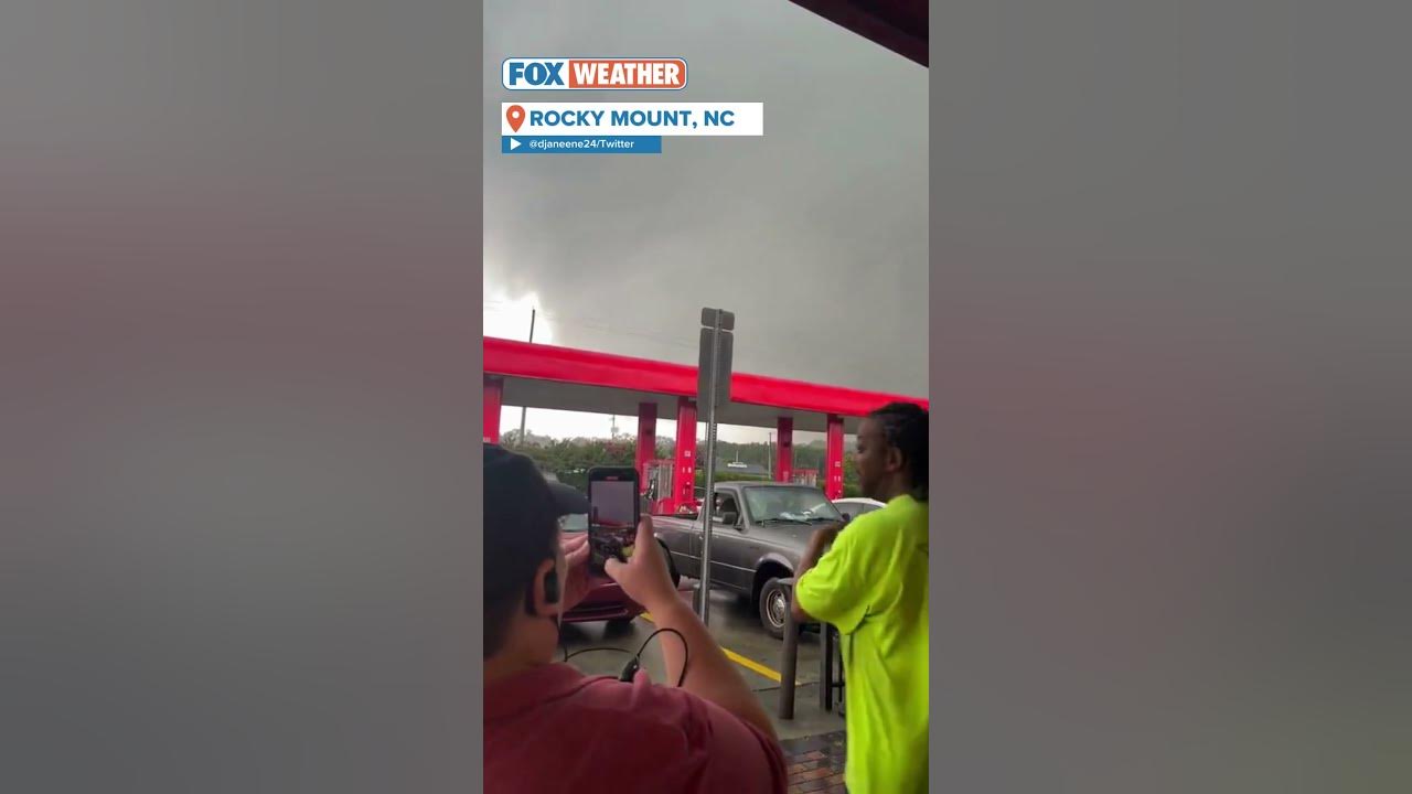 Tornado hits rocky mount nc causing i 95 to close youtube