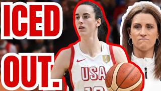 Caitlin Clark ICED OUT by Team USA! Stephanie White, Kara Lawson Barely ESCAPES Italy!