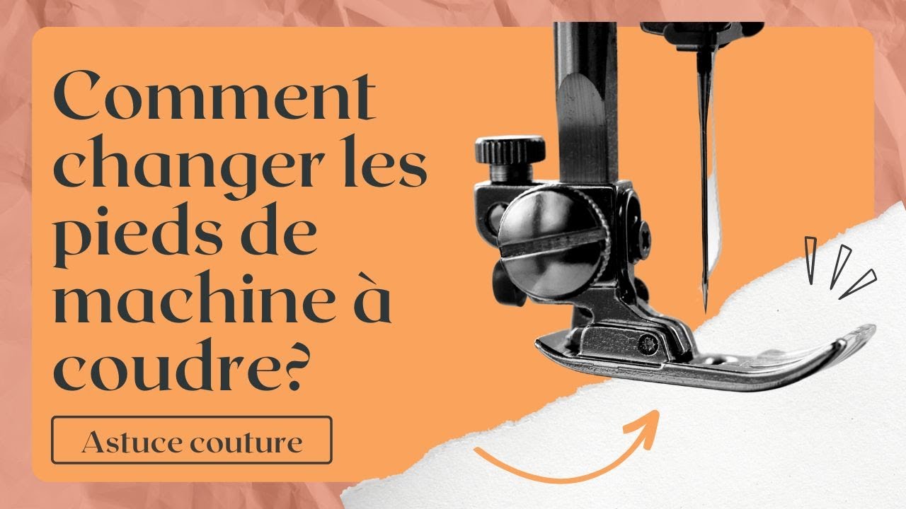 Pied De Presse Pour Machine à Coudre - Changement Facile Vis Pince Ressort - Support U - Neuf Sous Emballage