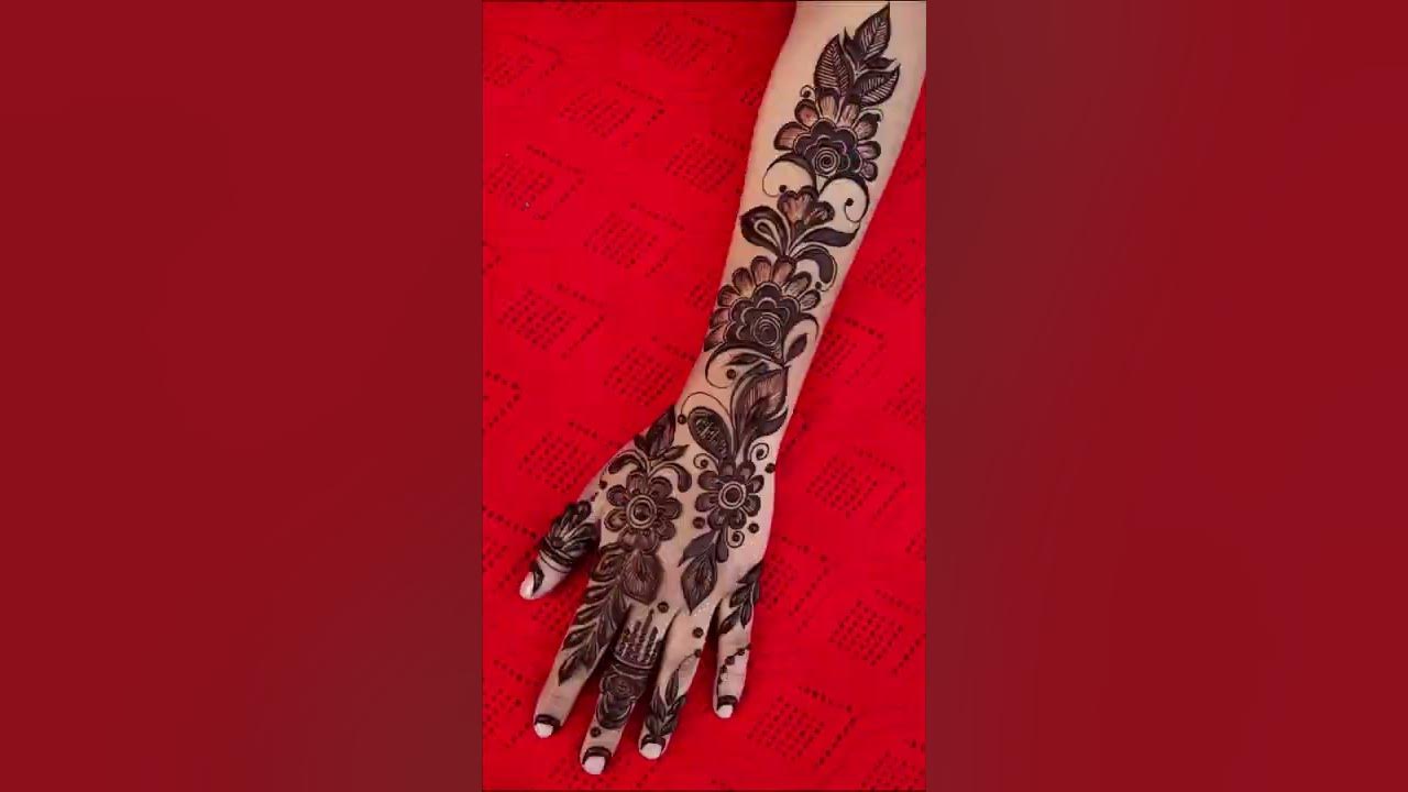 Henna Tattoo Done With A Henna Pen: What You Need To Know #short - YouTube