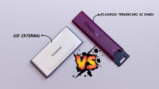 Flashdisk Paling Kencang di Dunia vs SSD External | ft. Kingston DataTraveler Max vs Kingston XS2000