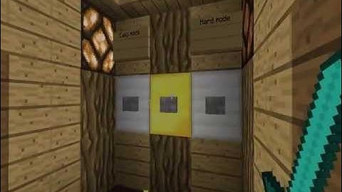 Avoid the arrows (Mini Game with look_creepers) (minecraft)