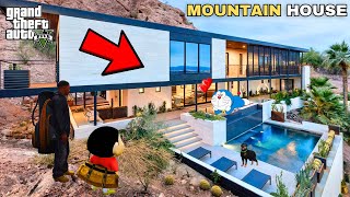 Franklin Buy Luxury Mountain House To Surprise Shinchan and Doraemon in GTA