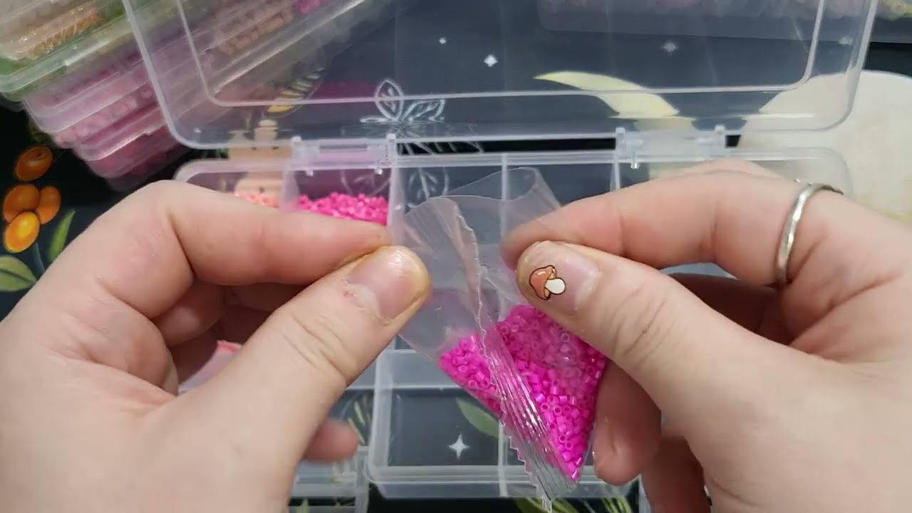 🔮[ASMR] 비즈 채우는 소리는 언제나 신나요!! 