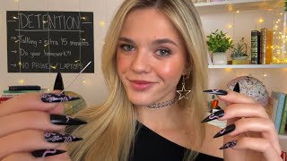 ASMR Piercing Your Ears In Detention Roleplay ★🎸🎧