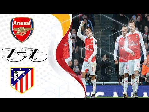 ملخص واهداف مباراة ارسنال واتليتكو مدريد 1 1 مباراة مجنونة جدا 26 04 2018