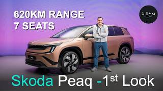 Skoda Peaq 1st Look - Over 600km Electric 7 Seater screenshot 5