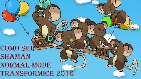 Como Ser Shaman No Transformice [Normal-Mode]