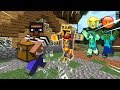 THIEF STEALS MARK OUR FRIENDLY ZOMBIE HOUSE BELONGINGS !! COPS AND ROBBERS !! Minecraft Mods