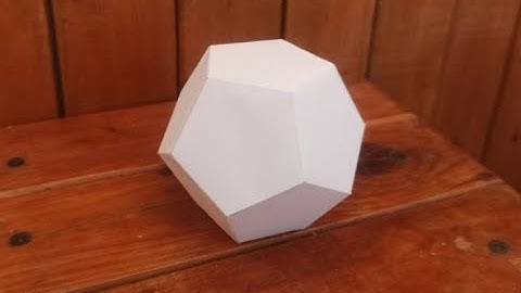 How to make a dodecahedron
