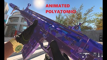 New POLYATOMIC camo MW 2 ( ANIMATED POLYATOMIC UPDATE )