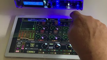 HX3 MIDI Expander WiFi Demo with TouchOSC
