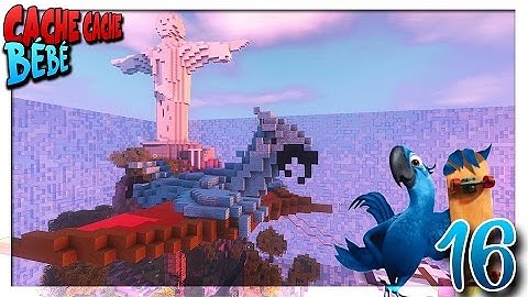 CACHE CACHE MINECRAFT BÉBÉ ! MAP RIO #16