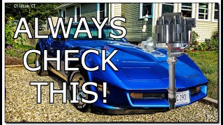 All 19811982 C3 Corvette Owners MUST Watch This Video! Check The Distributor When Swapping Carb/EFI