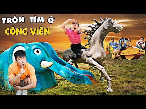 Hà Sam Thử Thách Chơi Trốn Tìm Trong Công Viên Siêu To - Ai Trốn Tìm Giỏi Nhất ?